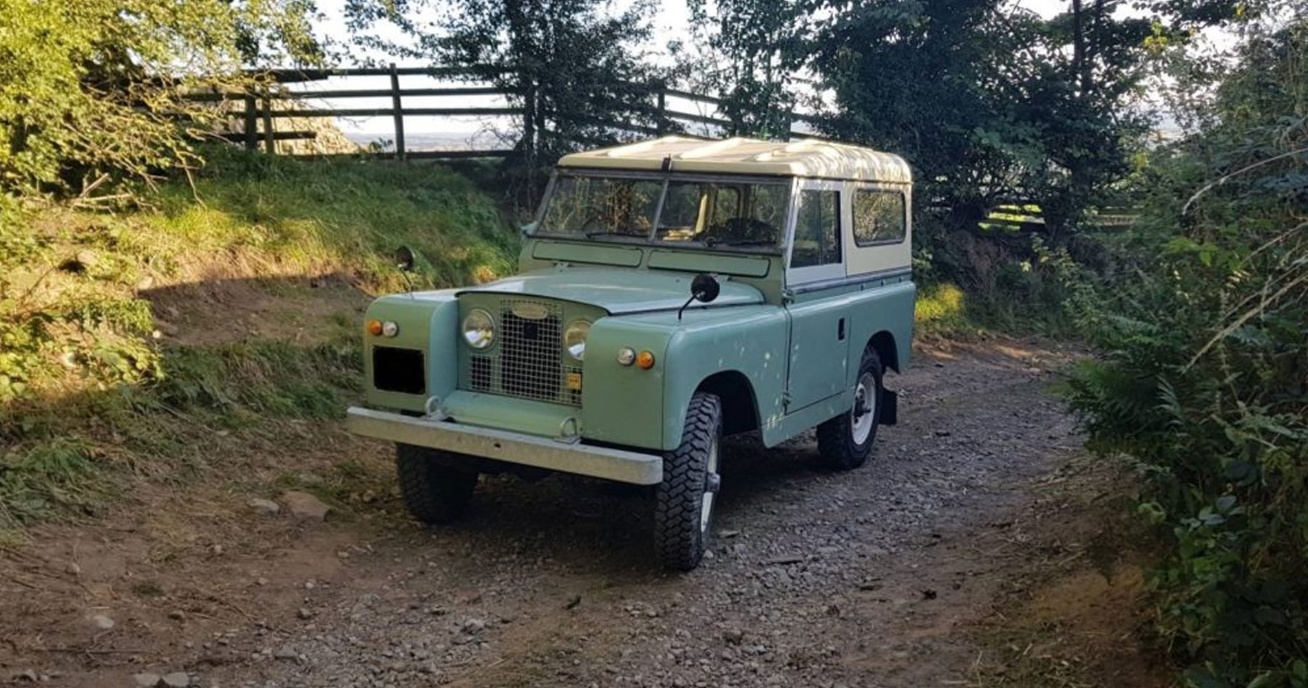 Heritage customer Tony gets his dream car, a Land Rover Series IIA, thanks to TV show Wheeler Dealers