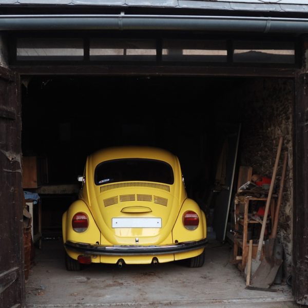 Yellow VW Beetle | Laid Up Insurance