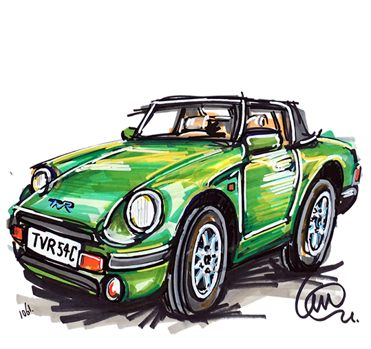 TVR Cooper Green Heritage classic car insurance customer
